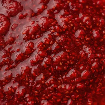 100% malina bez dodatku cukru z extra kawałkami owoców