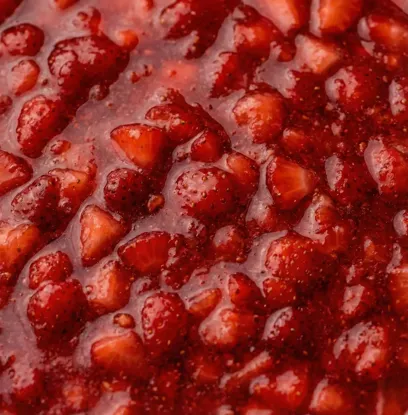 100% truskawka bez dodatku cukru z extra kawałkami owoców