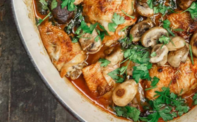 Marynowane podudzia z kurczaka z ryżem jaśminowym