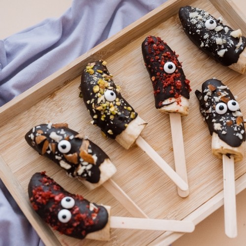 Przepis halloweenowy potworki – czekoladowe pastylki do pieczenia Grizly