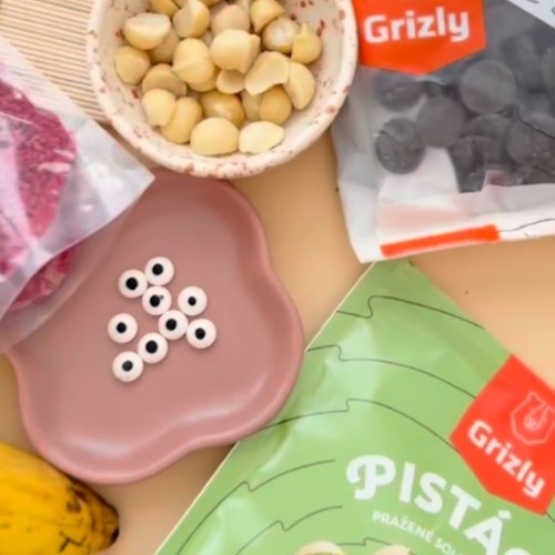 Przepis halloweenowy potworki – czekoladowe pastylki do pieczenia Grizly