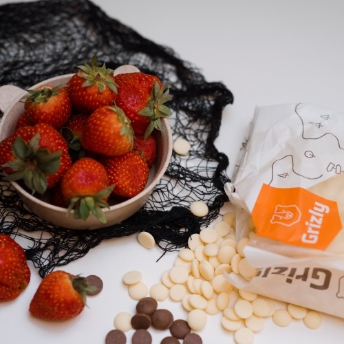 Przepis halloweenowy duchy – czekoladowe pastylki do pieczenia Grizly