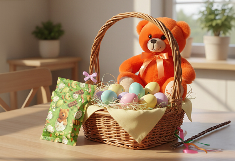 Butelka ketchupu i pomidory