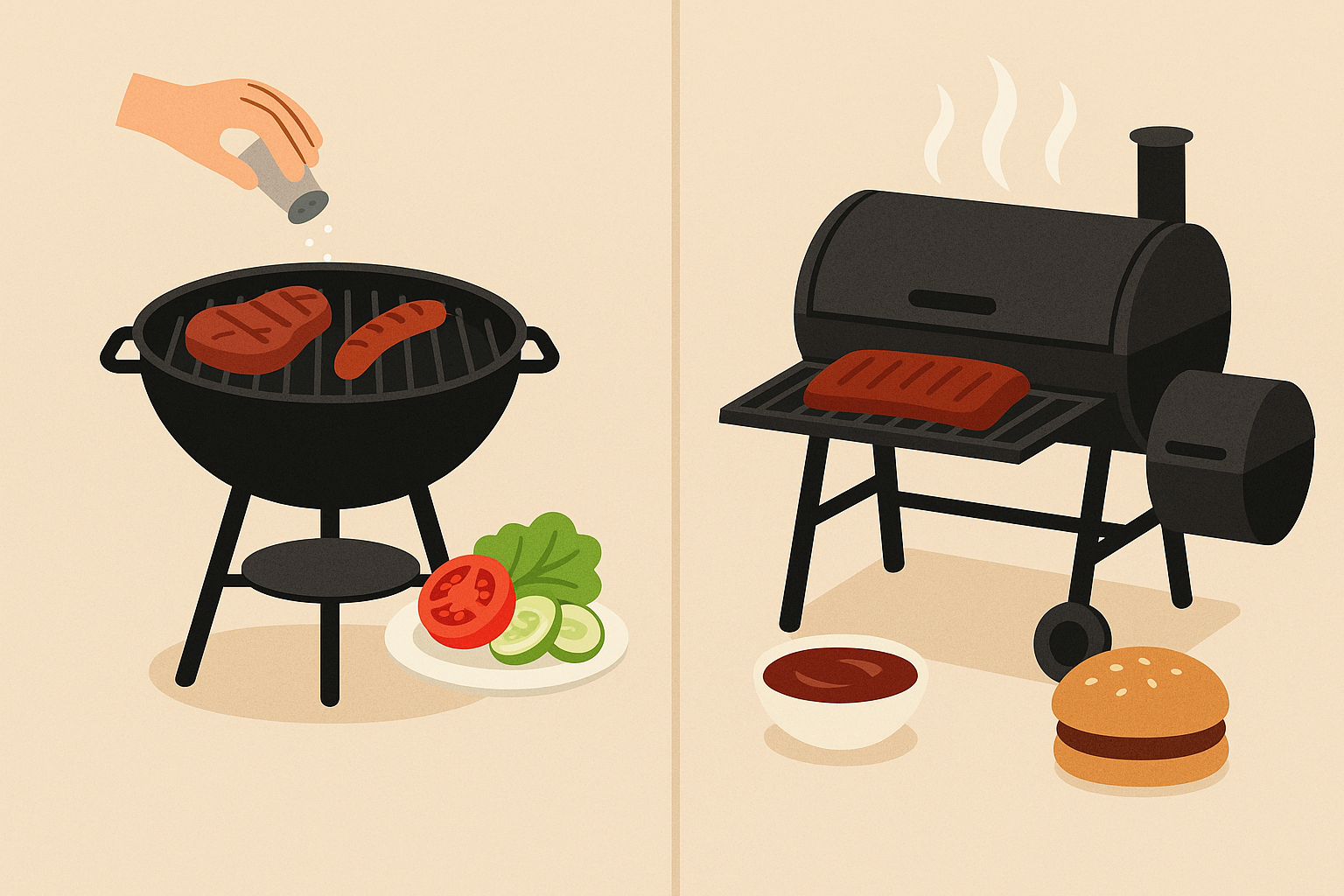 Europejskie grillowanie vs. amerykańskie BBQ