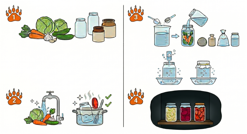 Fermentacja - warzywa Grizly