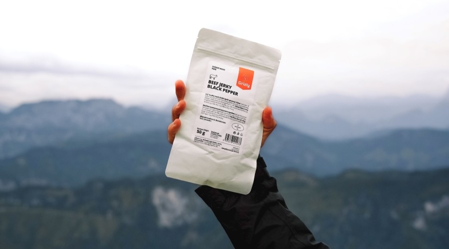 Suszona wołowina jerky Grizly
