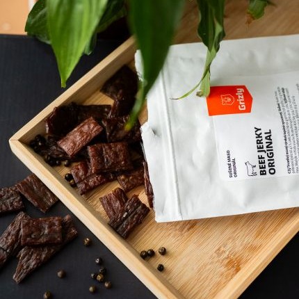 Jerky Grizly, suszone mięso wołowe