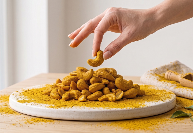 Orzechy nerkowca z curry