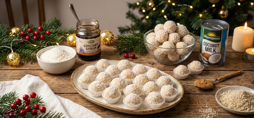 Domowe zdrowe Raffaello – przepis Grizly