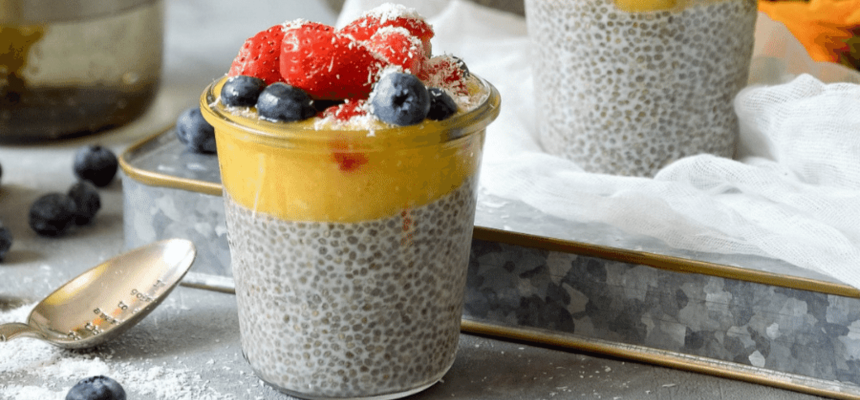 Pudding chia – sylwestrowe przekąski z Grizly