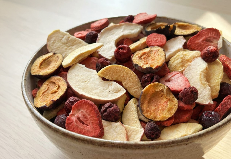 Liofilizowany mix owoców ogrodowych