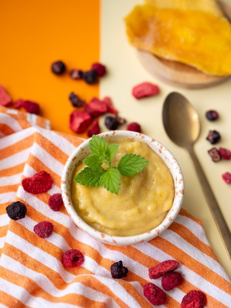 Mango lody i mango na patyku z mango GRIZLY