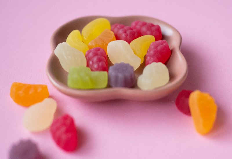 GRIZLY Mix żelek owocowych