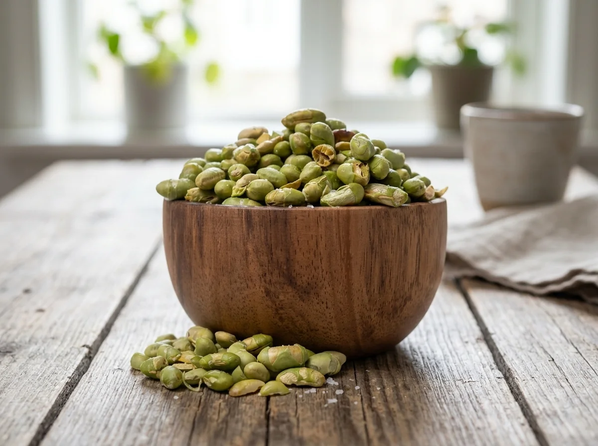 Prażone fasolki edamame