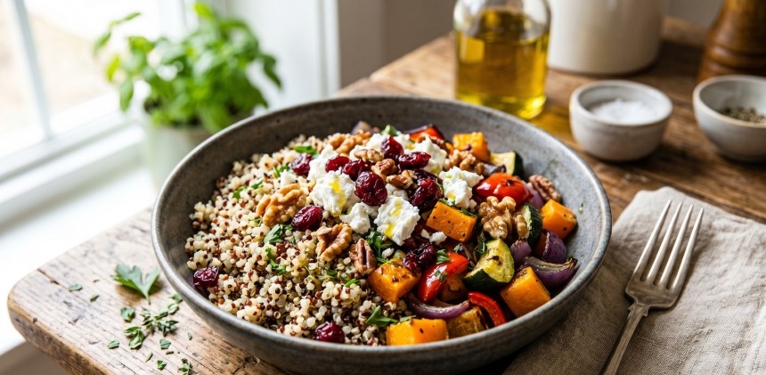 Quinoa bowl przepis Grizly