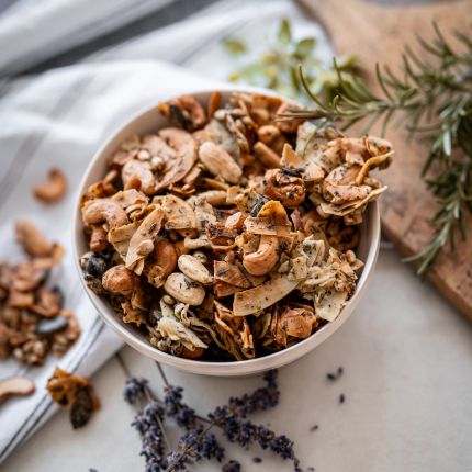 Salties, pieczona słona granola Grizly