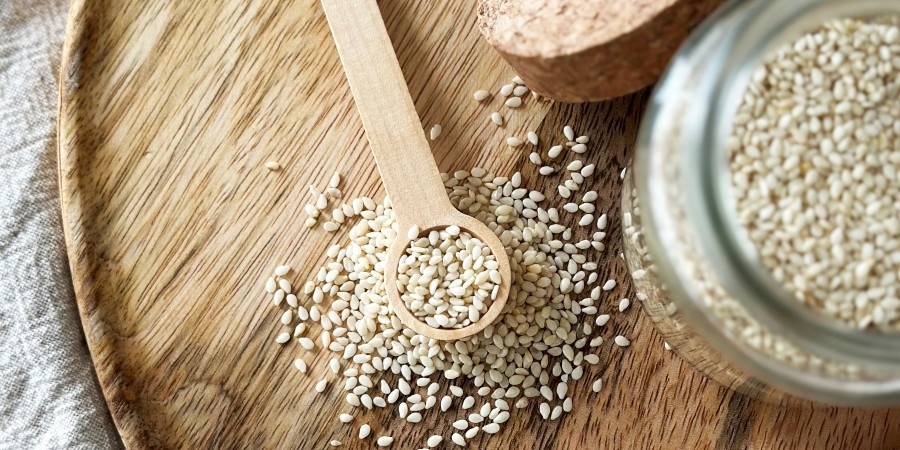 nasiona – źródło błonnika – łuskany sezam Grizly