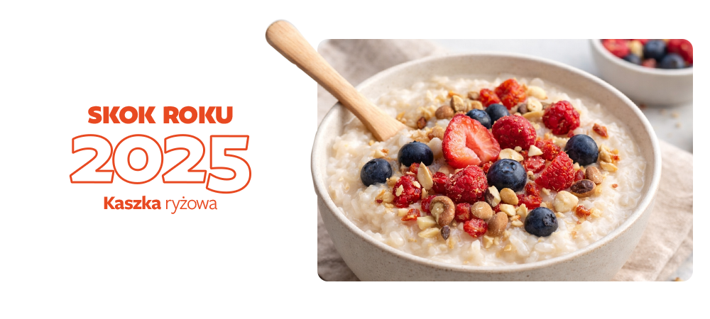 Skok roku – owsianka ryżowa Grizly