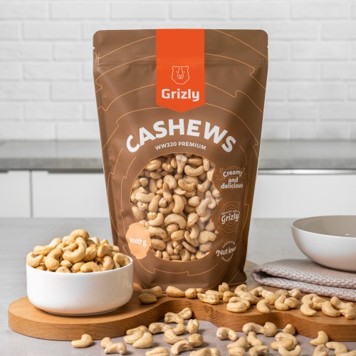Grizly Orzechy nerkowca naturalne WW320