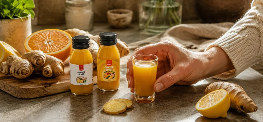 Ginger shot: Dlaczego pije go cały internet i jak zrobić go w domu