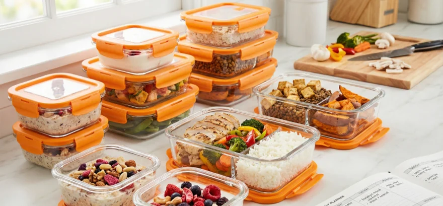 Meal prep – co to jest? + tipy na najlepsze jedzenie do pudełek