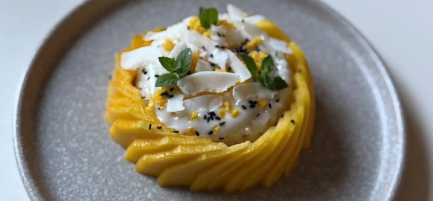 Mango Sticky Rice – sprawdź modny tajski przepis na mango z ryżem