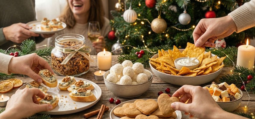 Świąteczne przekąski łatwo i szybko: Zostań idealnym gospodarzem