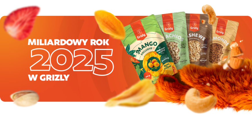 Rok 2025 w Grizly. Dzięki Wam przekroczyliśmy miliard