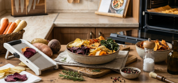 Domowe chipsy: 4 przepisy na chrupiące chipsy z piekarnika