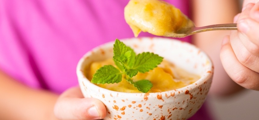 Lody mango,  nice cream  bez wyrzutów sumienia
