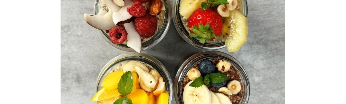 Nocna owsianka: 4 szybkie przepisy