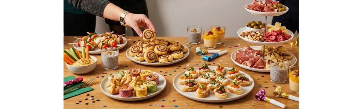 Pomysły na sylwestrowe przekąski: Przepisy na smaczne snacki i koreczki