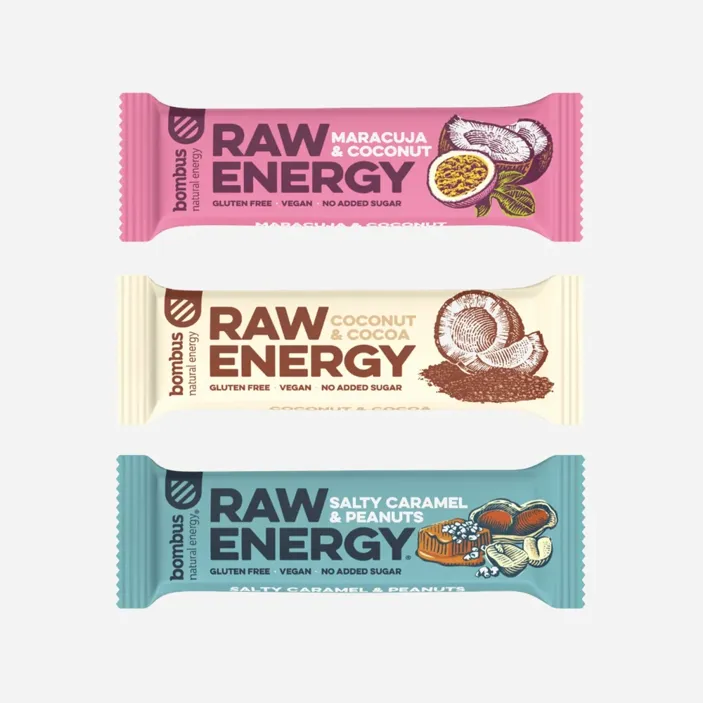 Action pack RAW ENERGY 2+1 gratis