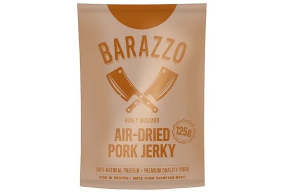 Barazzo Jerky wieprzowe Musztarda Miodowa 125 g
