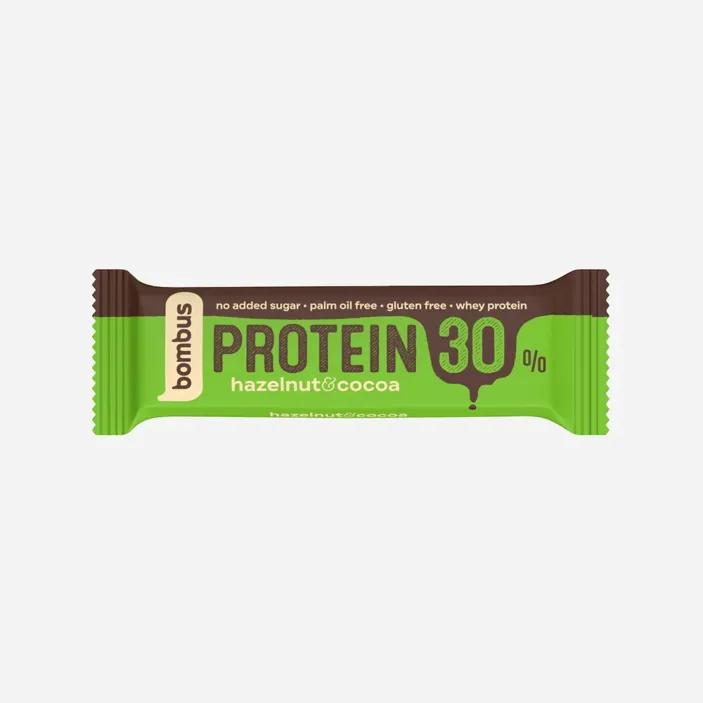Baton  Protein 30% orzech laskowy i kakao