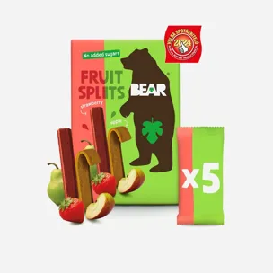 Bear Fruit Splits truskawka i jabłko