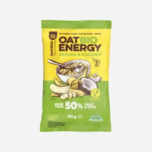 Bezglutenowa owsianka Banan i kokos BIO