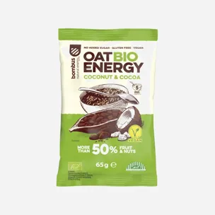 Bezglutenowa owsianka ENERGY kokos & kakao BIO