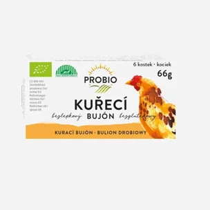 Biolinie Rosół drobiowy BIO kostki 6x0,5 l
