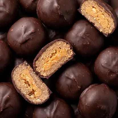 BITES Mini batoniki nadziewane orzeszkami ziemnymi w gorzkiej czekoladzie BIO (2x19 g)
