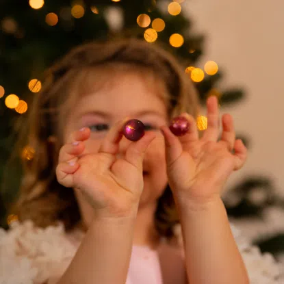 Błyszczące Bombki Bożonarodzeniowe