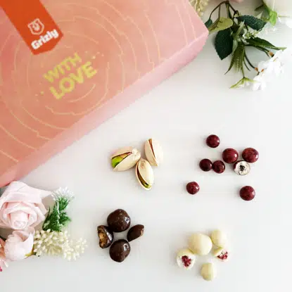 Box prezentowy With love