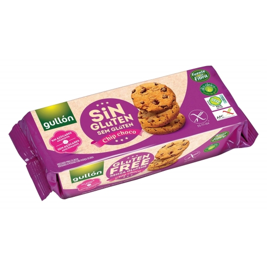 Chip choco bezglutenowe ciastka z kawałkami czekolady bez dodatku cukru