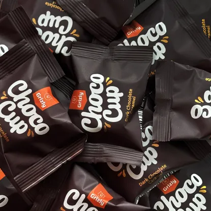 Choco Cups ciemna czekolada z karmelem