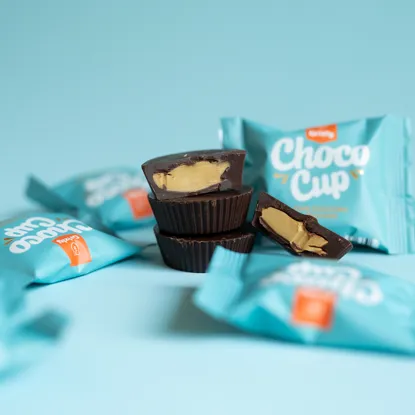 Choco Cups czekolada gorzka & pistacje