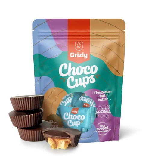 Choco Cups czekolada gorzka & pistacje