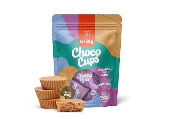 Choco Cups czekolada karmelowa & krem orzechowo-laskowy
