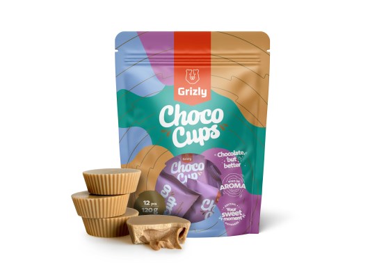 Choco Cups czekolada karmelowa & krem orzechowo-laskowy