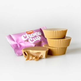 Choco Cups czekolada karmelowa & krem orzechowo-laskowy