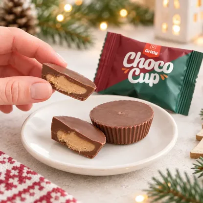 Choco Cups Merry Xmas pierniczek (12 szt.)